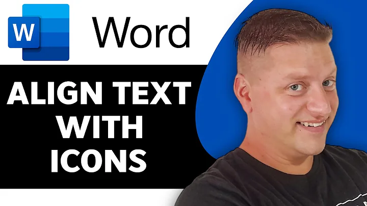 How to Align Text With Icons in Word | Microsoft Word Tutorial 2025