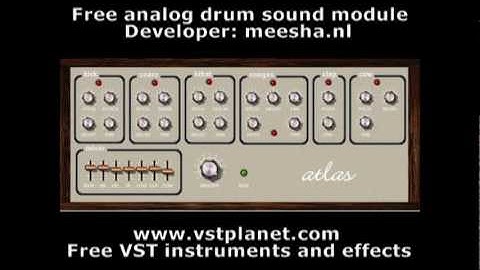 Atlas - Free analog drum module - vstplanet.com