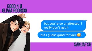 Haikyuu Lyric Prank || SakuAtsu || good 4 u - Olivia Rodrigo