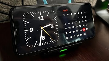 Apple StandBy Mode Always On For ANY iPhone iOS 17 Beta 2