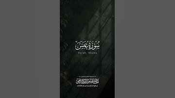مقتطف من سورة عبس | تلاوة خاشعة للشيخ ناصر القطامي | نوادر عام 1423هـ