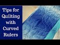 Angela Walters Shares Tips for Machine Quilting with Curved Rulers
