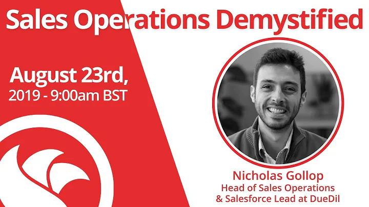 Sales Operations Demystified with Nicholas Gollop ...