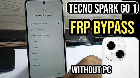 tecno spark go 1 frp bypass without PC 🤯