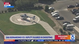 San Bernardino County deputy injured in Antelope Valley shooting