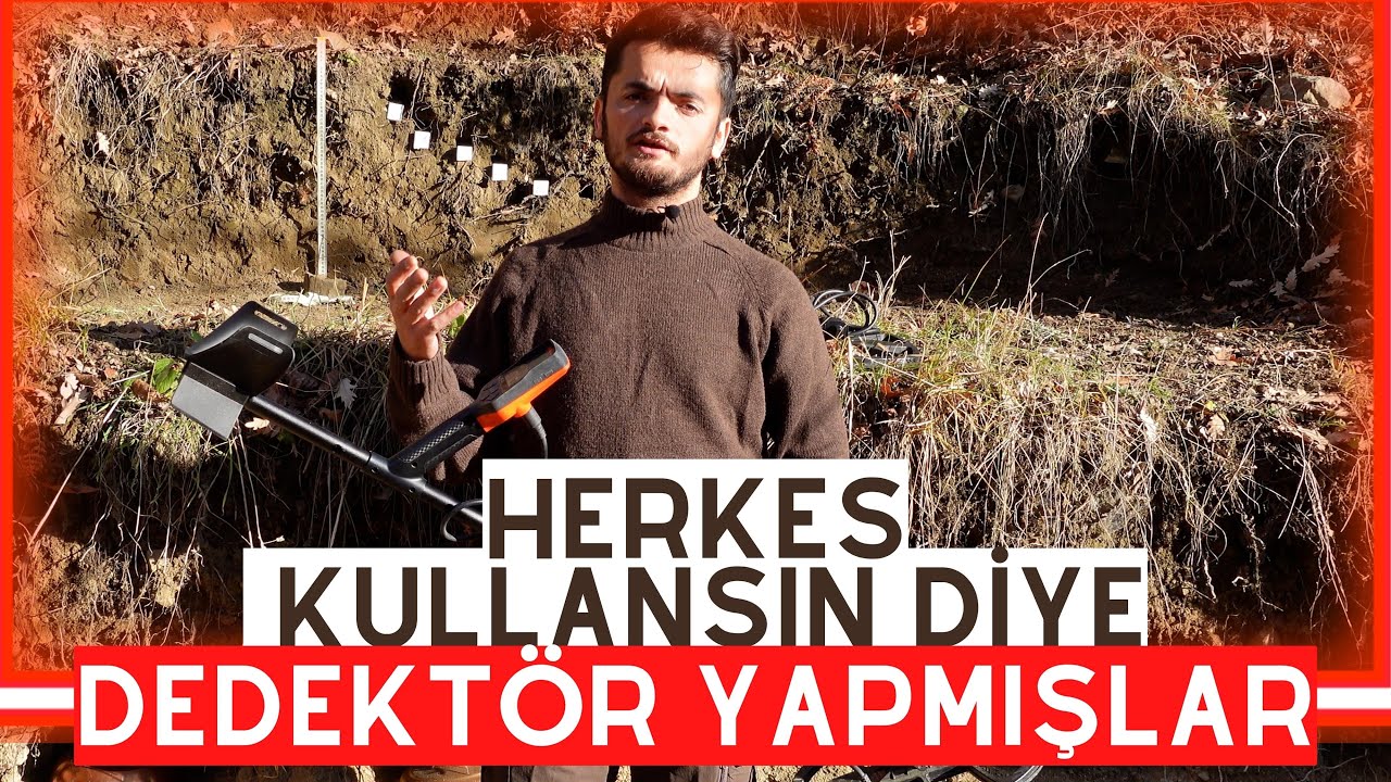 HERKESİN ALABİLECEĞİ DEDEKTÖR (Altın Arama Dedektörü) 0501 105 6060