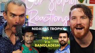 Nidahas Trophy 2018 Final Match, Final Over - India vs Bangladesh REACTION!!