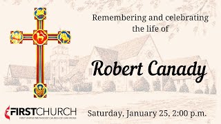 Funeral for Robert Canady