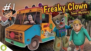 ICE SCREAM VERSI LOW BAJET HAHA!! Freaky Clown Town Mystery Part 1 [SUB INDO] ~Cara Jalannya Kocak!! screenshot 5