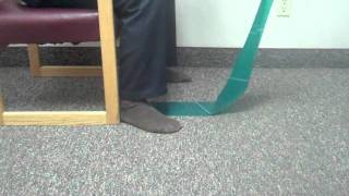 Toe flexor strengthening with band: Huntington Physical Therapy (HPT) 25703