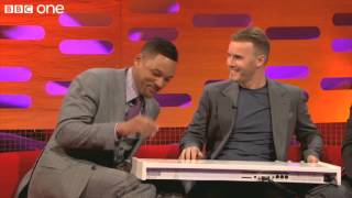 Will Smith and Gary Barlow (Fresh Prince of BelAir) Rap The Graham Norton Show BBC One