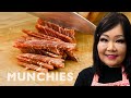 Maangchis korean beef bulgogi lettuce wraps with homemade ssamjang  how to