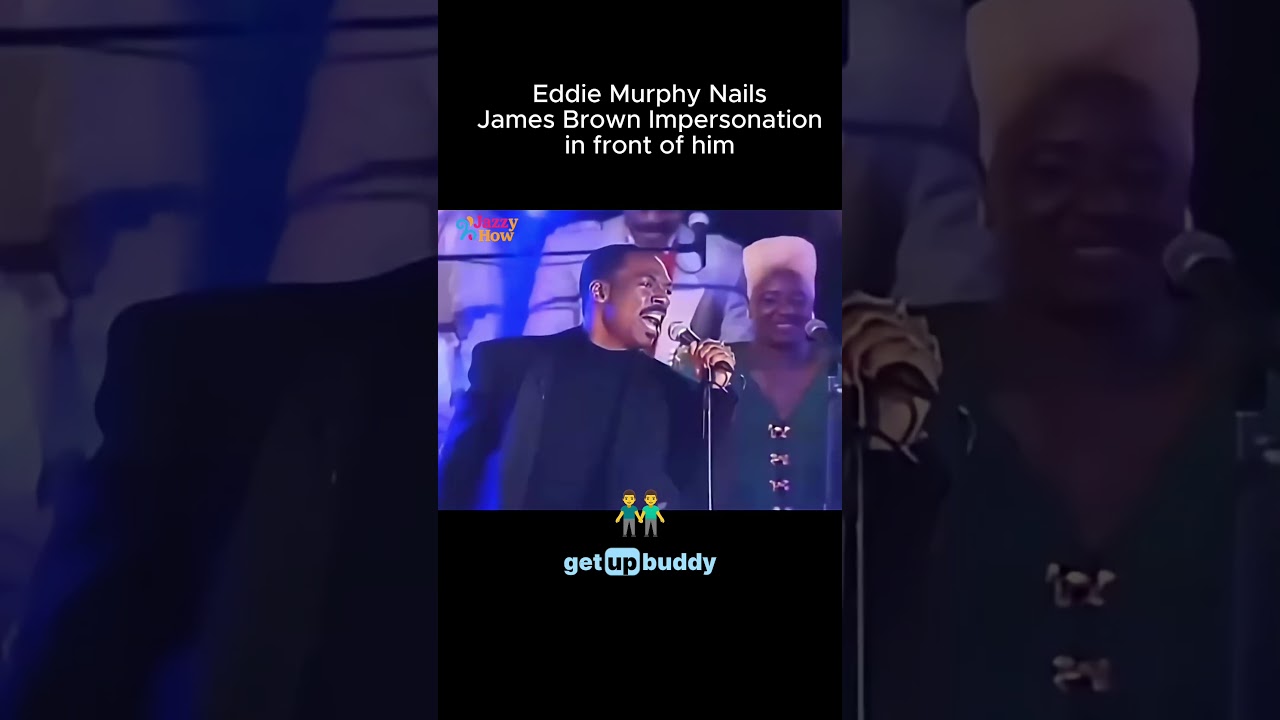 Eddie Murphy Impersonates James Brown IN FRONT OF James Brown 😱