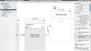5 Xcode 7 Tableview Modal AddTodo VC