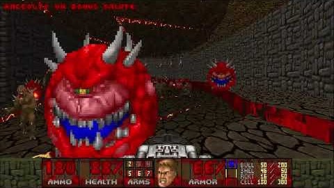 Doom Project Unity (Unity), Map17 Caco Hill (UV+) - 1:39.11