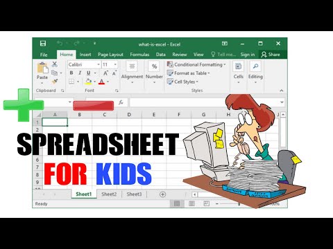 What is a Spreadsheet  for year 5 kids