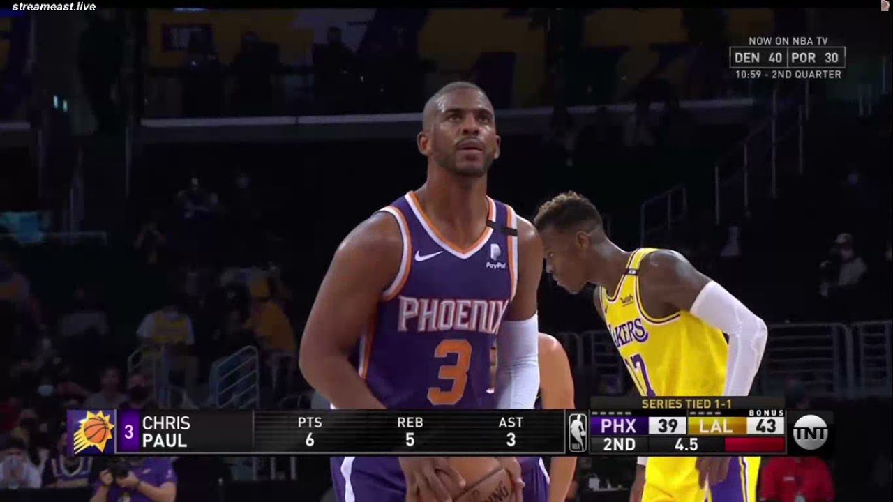 Phoenix Suns-LA Lakers 2nd Quarter Highlights (Final 3.33 mins Uncut) 2021 NBA PlayOffs