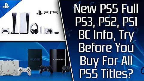 New PS5 Full PS3, PS2, PS1 Backwards Compatibility Update | Try Before You Buy PS5 Game Demos
