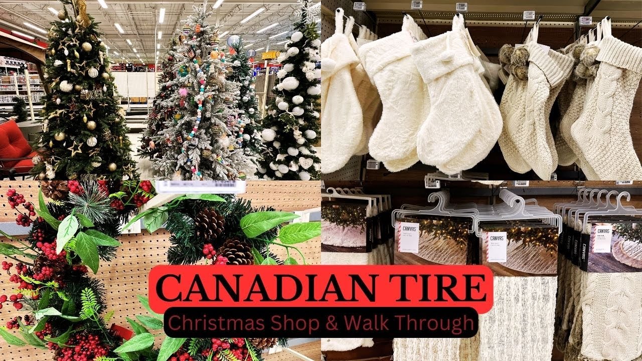 CANADIAN TIRE CHRISTMAS Shop With Me Christmas 2023 Decor YouTube