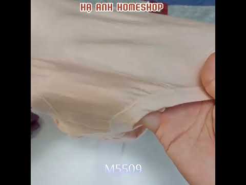 Video M5509 Quần thun cotton cạp cao đẹp xỉu cho các nàng - youtube