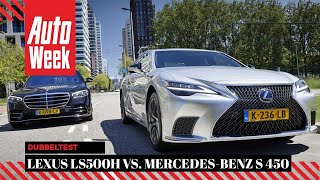 Lexus LS500h vs. Mercedes-Benz S 450 - AutoWeek dubbeltest - English subtitles