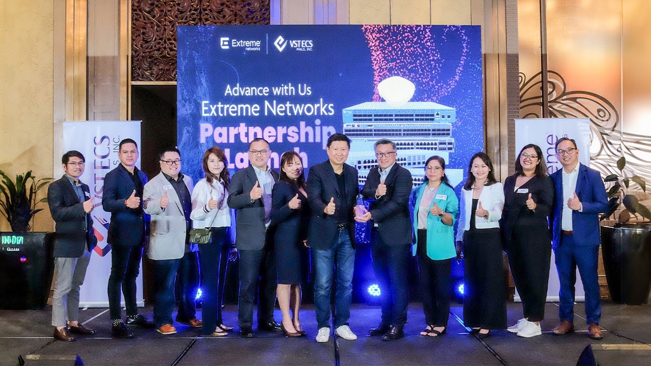 VSTECS & Extreme Networks: Advance With Us, Partnership Launch at Dusit Thani Manila