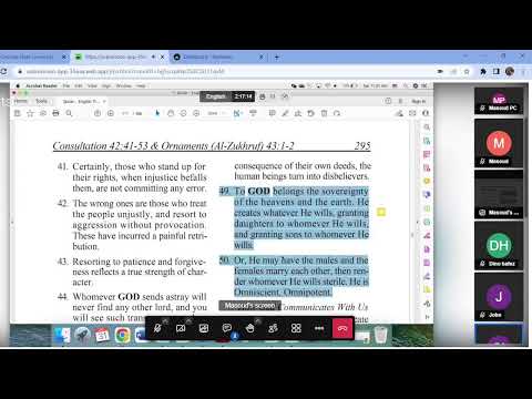 Submitters Quran Study - English - [42:24] - Dec, 31, 2022 - John