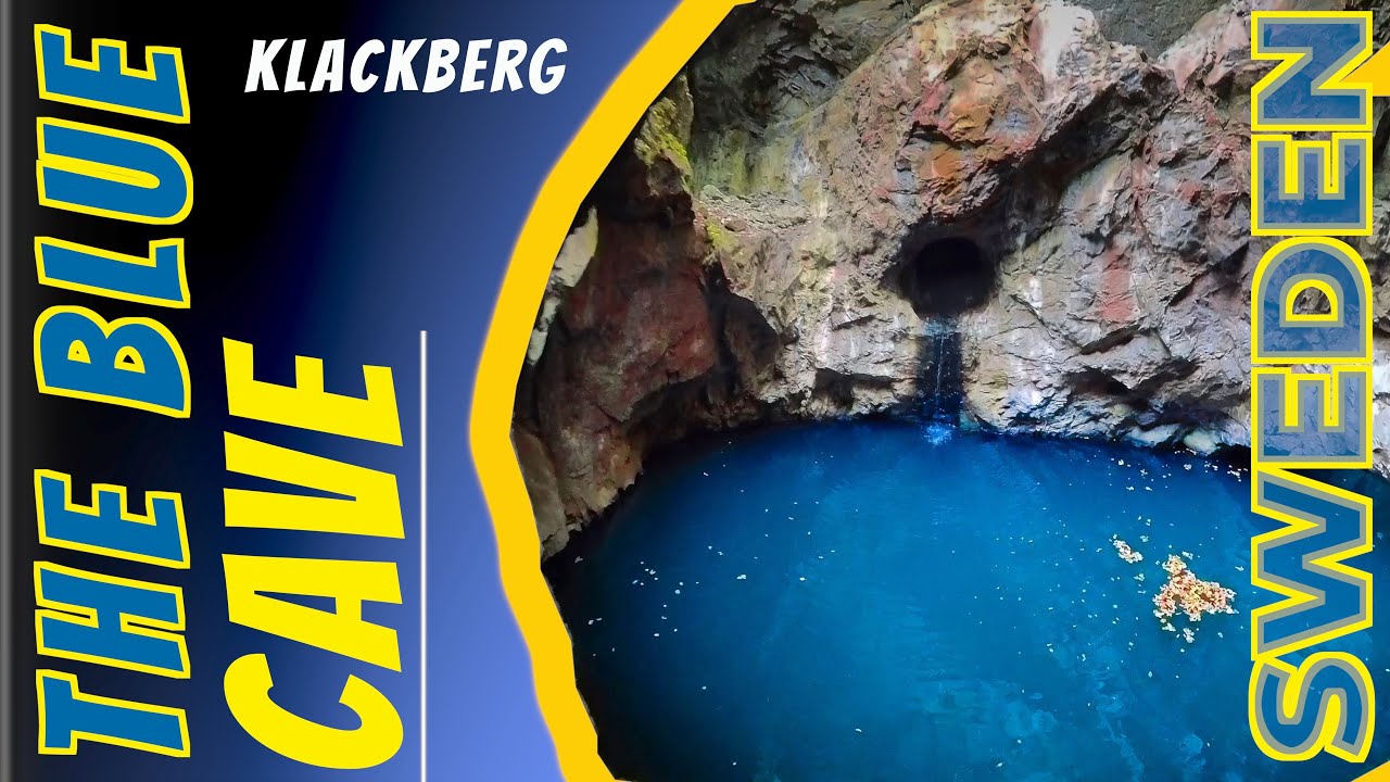 Exploring the Mysterious BLUE CAVE (Blå Grottan) located in KLACKBERG MINES - Norberg Sweden