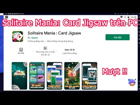 Solitaire Mania: Card Jigsaw PC – Cách tải & chơi mượt trên Máy tính, Laptop Windows