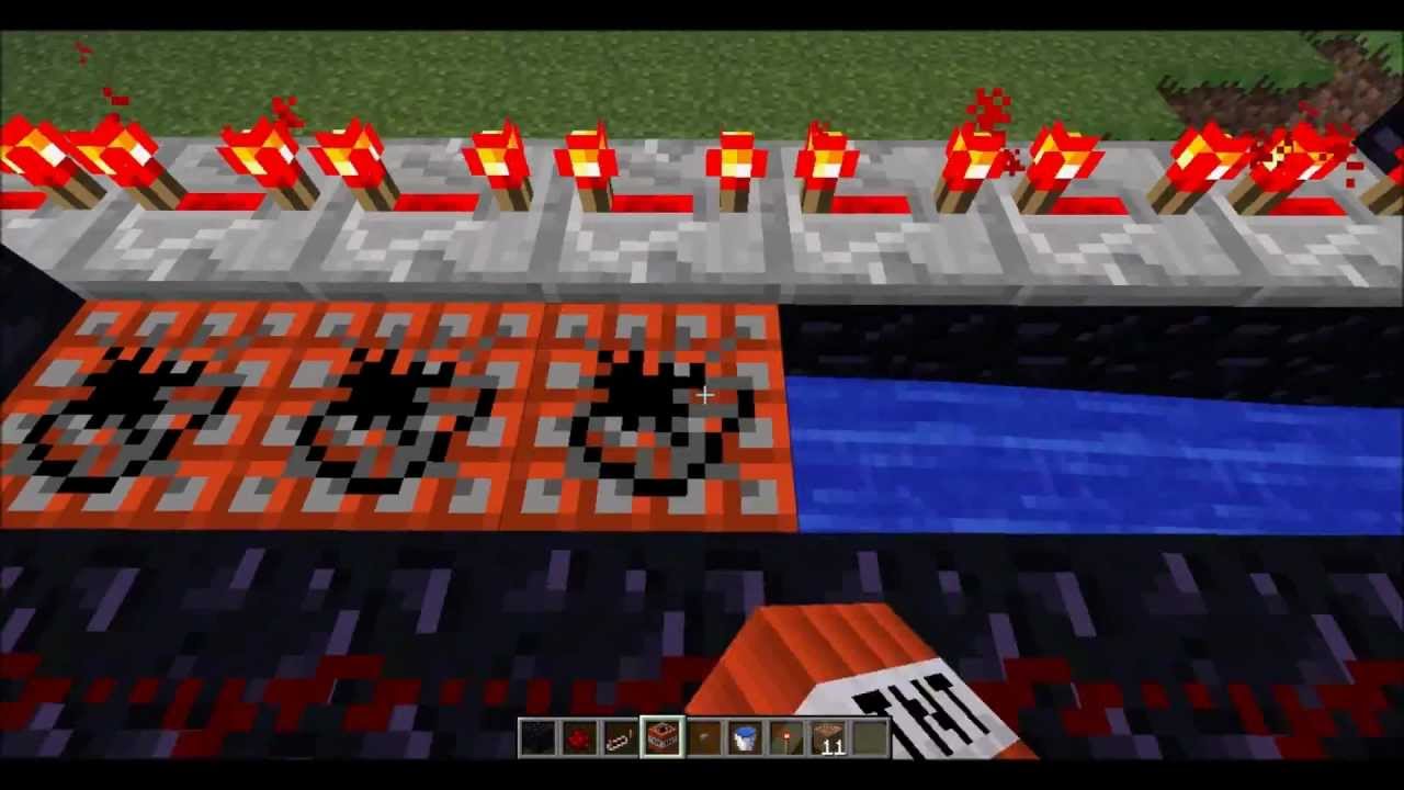 Minecraft Tutorial: TNT Kanone bauen [HD/German] - YouTube