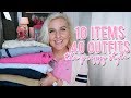 10 ITEMS 40 OUTFITS!! HOW TO DRESS PREPPY (10 FASHION ESSENTIALS) || Kellyprepster