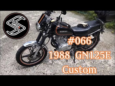 Video 066 SUZUKI GN125E Custom Modification... - youtube