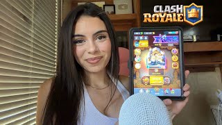 ASMR|| Clash Royale Gameplay👑
