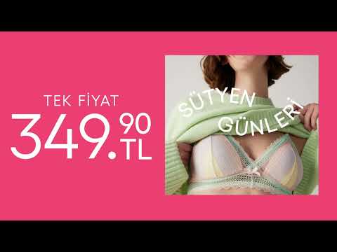 Penti Sütyen Günleri Başladı! Şimdi Tüm Sütyenler Tek Fiyat: 349,90TL