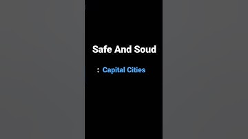 Thumbnail of Safe And Sound : Capital Cities