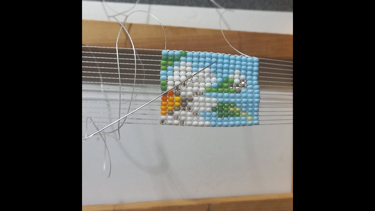 How to add more thread when making a loom beaded bracelet or necklace