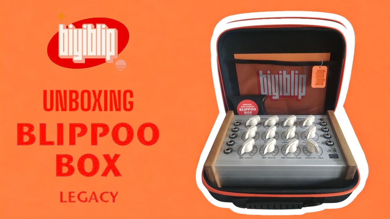 🎶 Unboxing the NEW Blippoo Box Legacy – A Tribute to Rob Hordijk. - YouTube