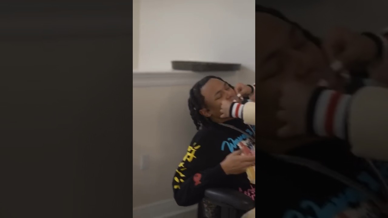 Yanni tapes Troy’s mouth shut 