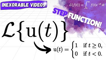 The Unit Step Function | Laplace Transforms