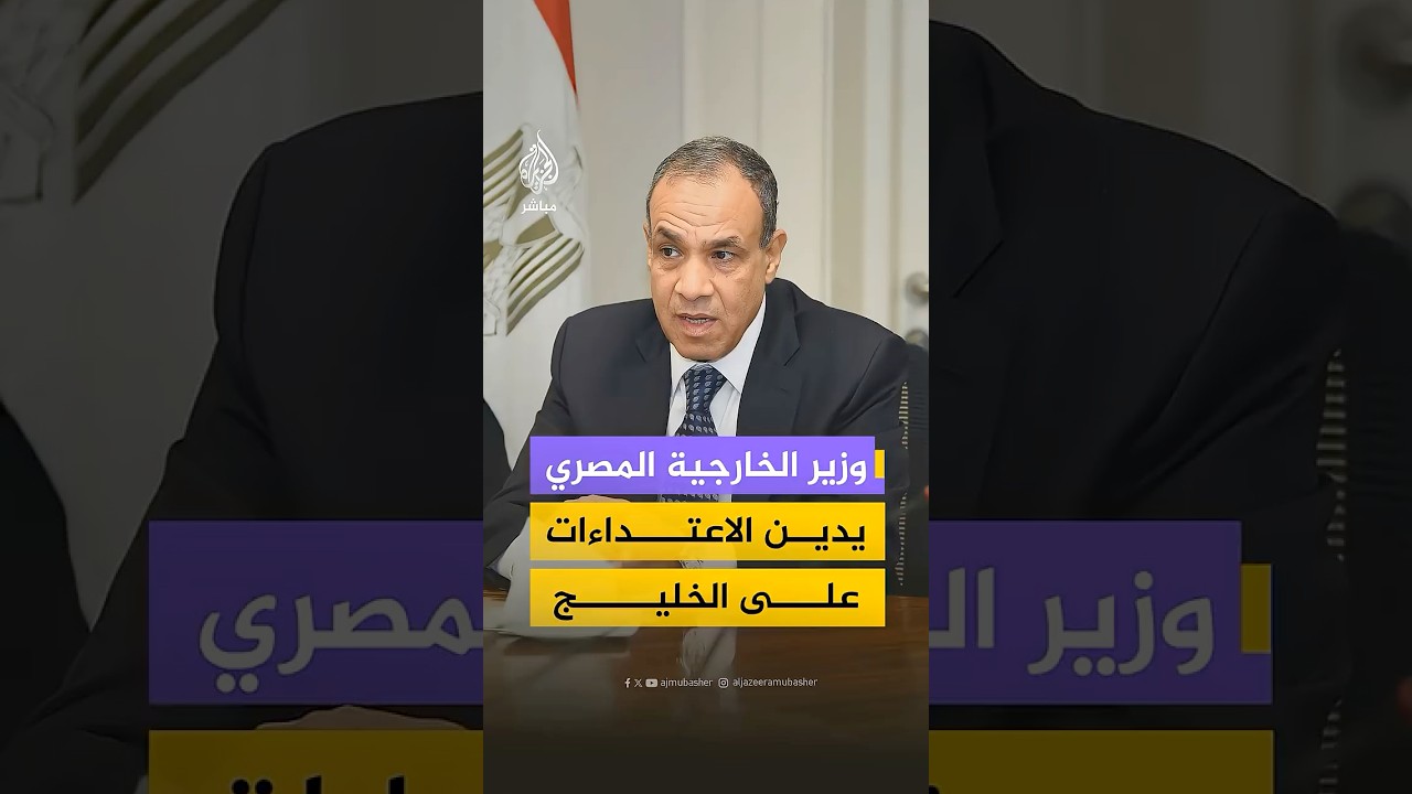 وزير الخارجية المصري: ندين الاعتداءات على دول الخليج والأردن والعراق وفي هذا الصراع الكل خاسر
