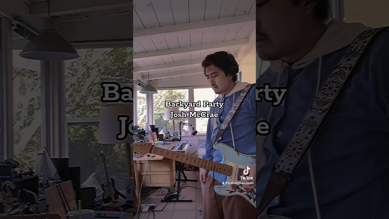 Stream Josh McCrae’s melancholic bash today 