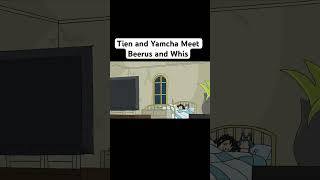 Tien and Yamcha Meet Beerus and Whis #dragonball #ultrainstinct
