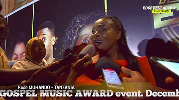 RED CARPET - EDGE FEST GOSPEL MUSIC AWARD - BURUNDI  / Rose Muhando,Melina o , Levixone , Mouna love