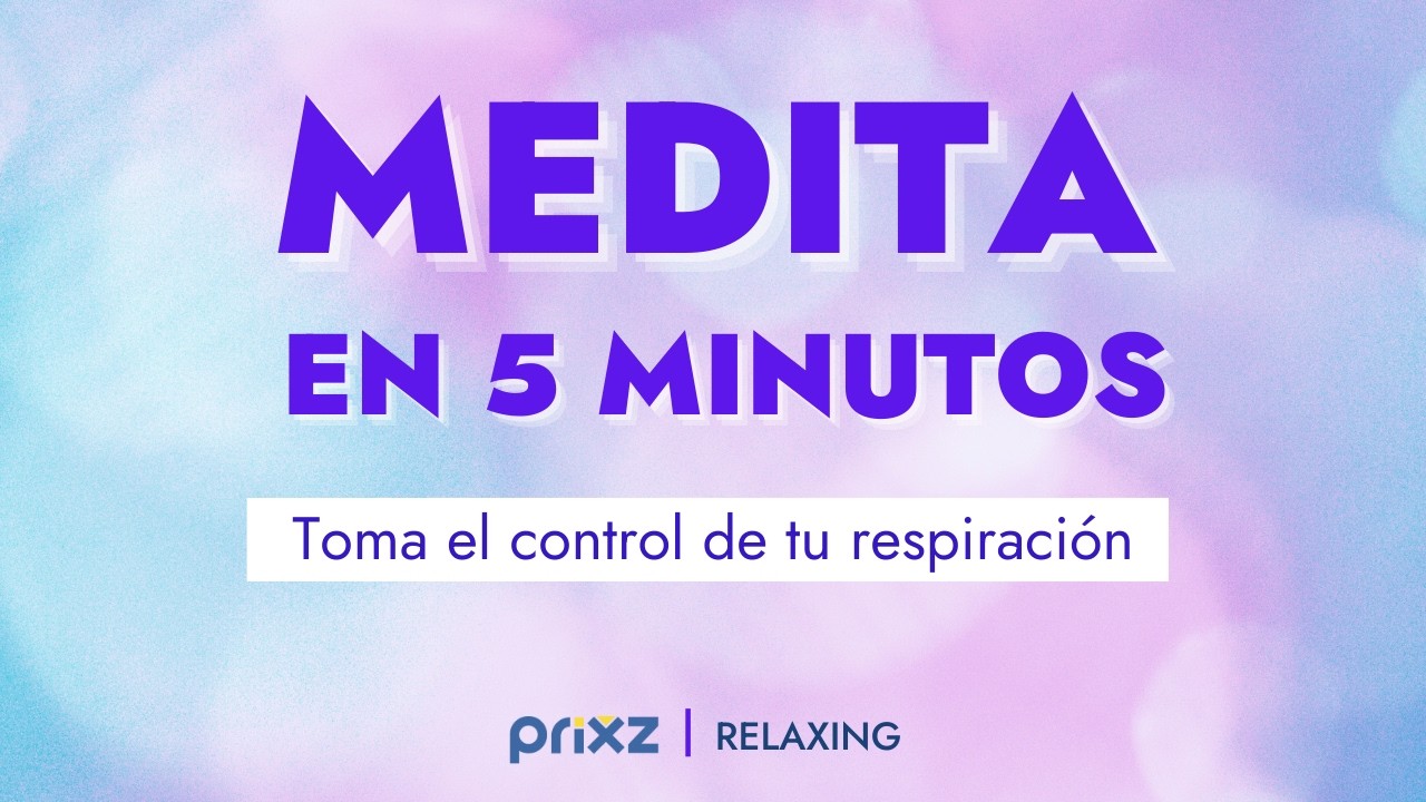 Meditación Guiada en 5 Minutos para el día a día | Prixz Relajación ...