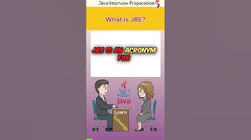 What is JRE in Java? #java #interview #jre