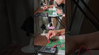 hambatan besar dilihat dari avometer tanda jalur yang dicek salah #teknisidigital #amplifier
