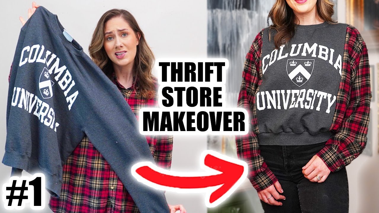 Upcycling Old Thrifted Flannels | Thrift Store Makeover #1