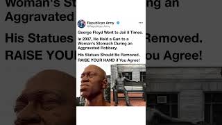 George Floyd Statue Debate Goes Viral