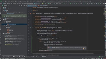 Kotlin Mapbox Tutorial   Add a button to start navigation | Part - 05