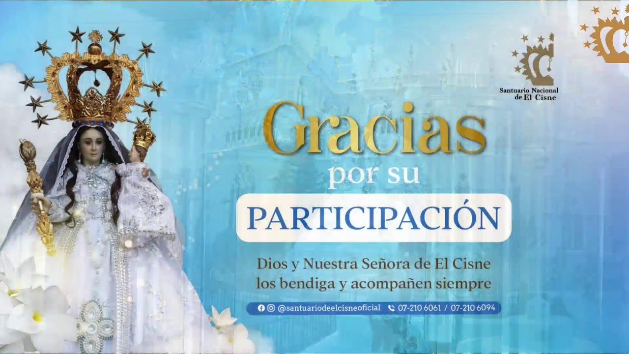 Santa Eucaristía desde el Santuario de El Cisne